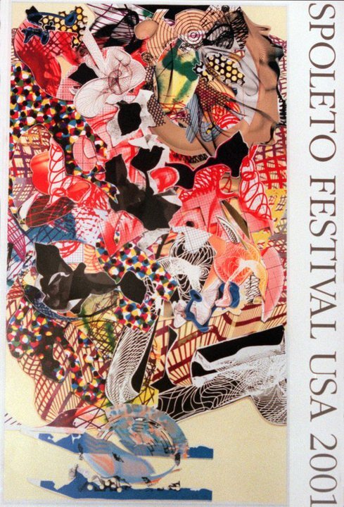 2001 by Frank Stella (unsigned)